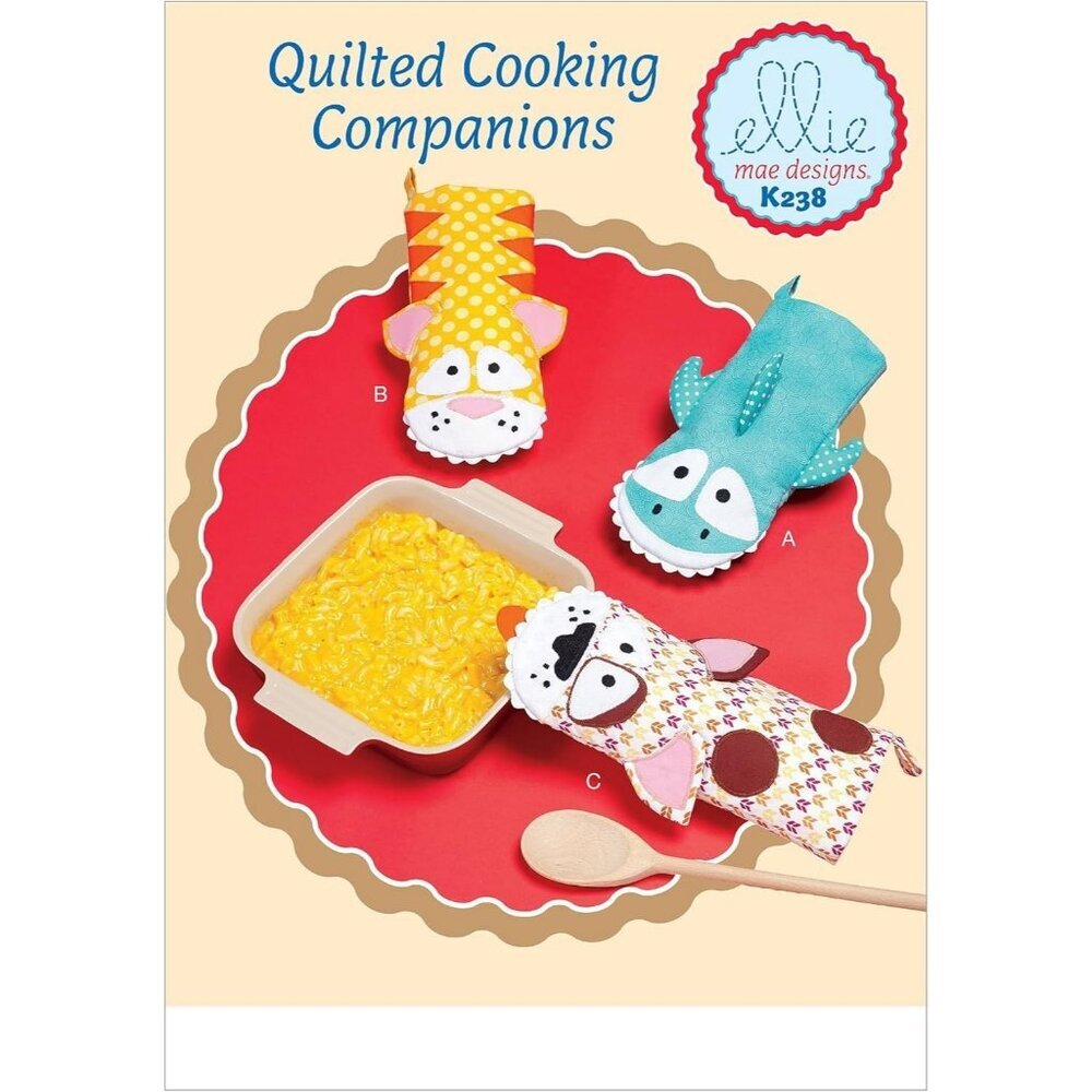 Kwik‎ Sew Sewing Pattern K238 Ellie Mae Designs Potholders